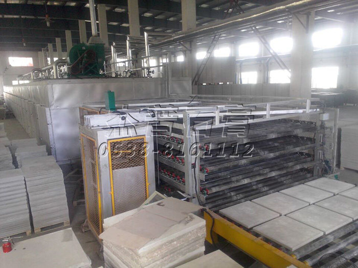 石膏基地板——烘干系統